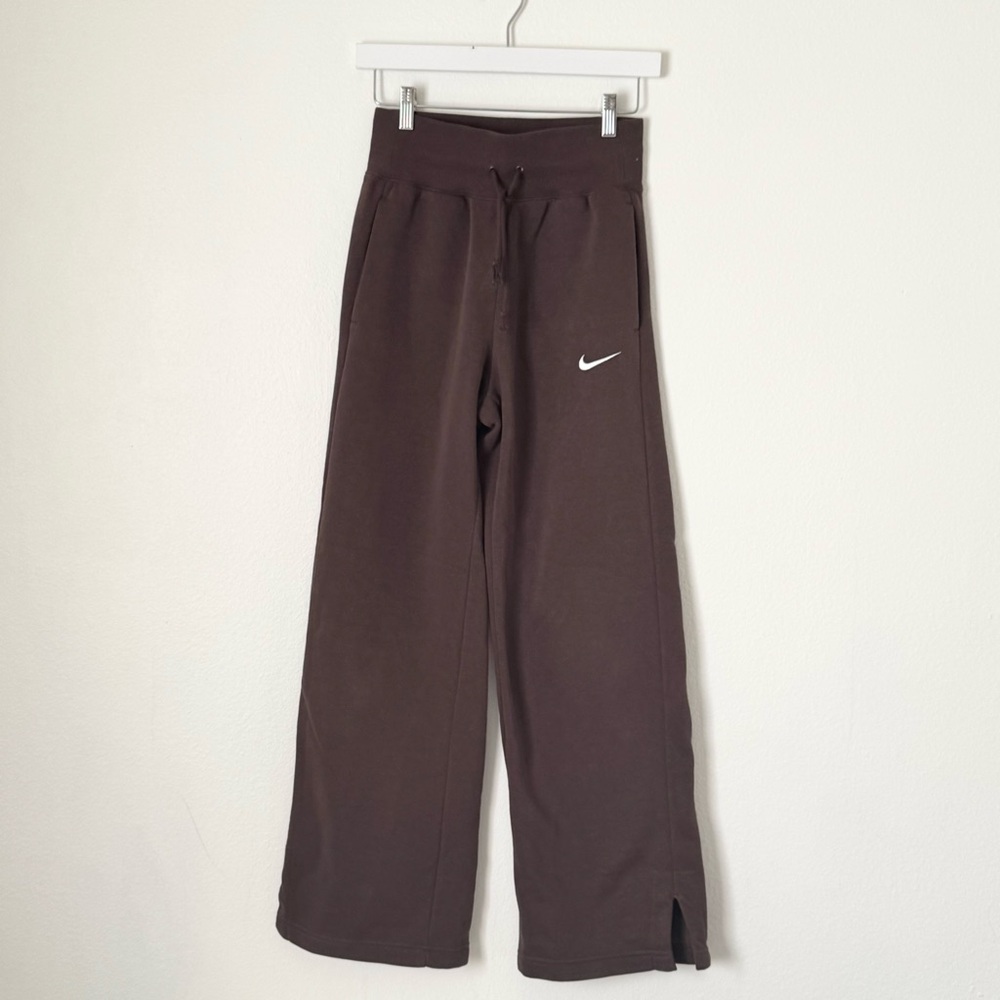 SOLD | Nike Phoenix Fleece High-Waisted Wide-Leg Sweatpants - Picture 2 of 9